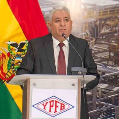 Rolando Torrico Ibáñez, gerente general de YPFB Logística