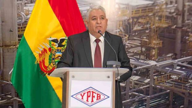 Rolando Torrico Ibáñez, gerente general de YPFB Logística