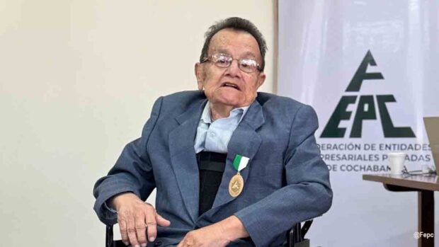 Willy Soria recibe mérito empresarial