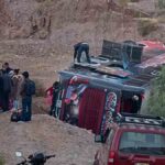 accidente de bus deja varios heridos