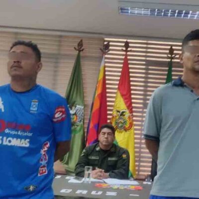aprehenden a dos brasileños en San Matías