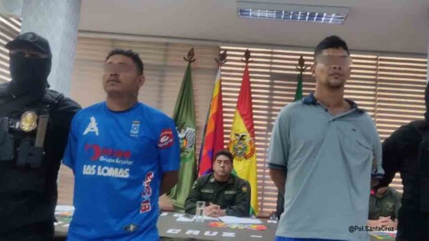 aprehenden a dos brasileños en San Matías