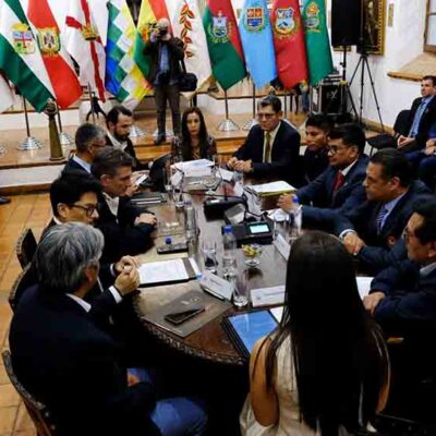 Reunión Presidente y gobernadores