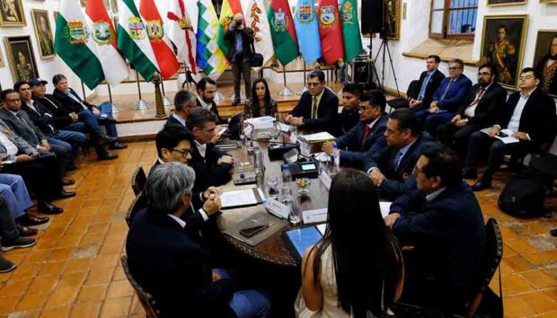 Reunión Presidente y gobernadores