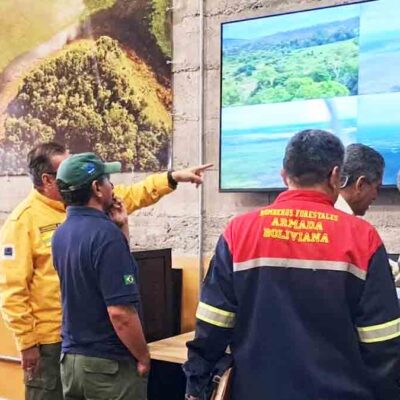 Bolivia Brasil coordinan sofocar incendios