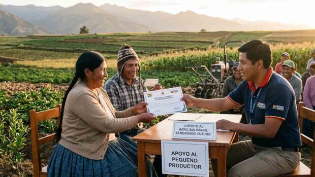 aprueban crédito para el agro boliviano