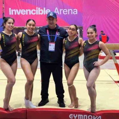 Bolivia gana oro en gimnasia artística