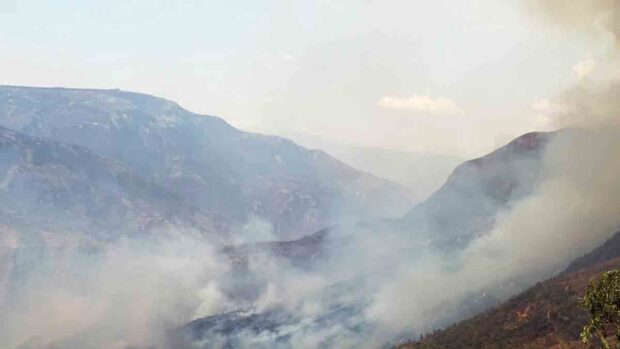 incendio en Mizque