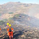 incendio en Santivañez
