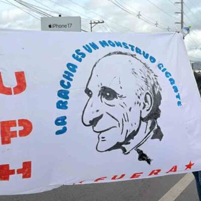 marcha en Honduras