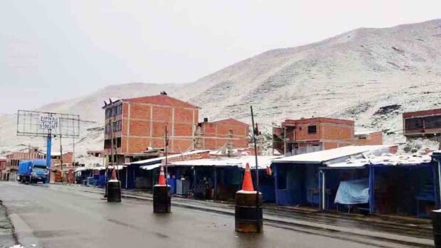 nevada en los Yungas
