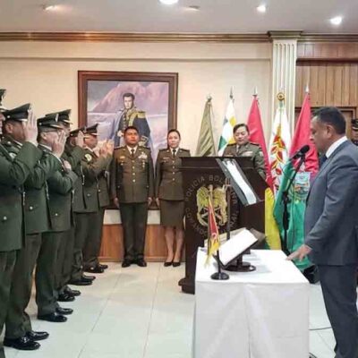 posesión mando policial