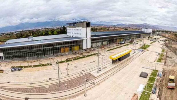 inauguran terminal de buses en Cochabamba