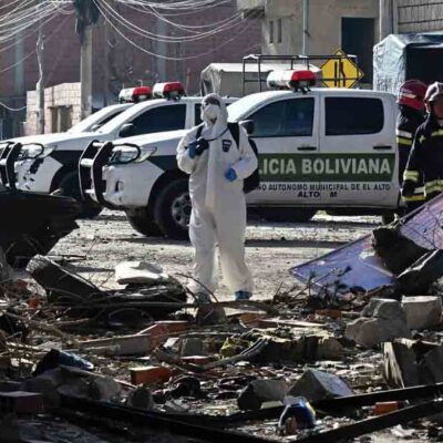 explosión en Viacha