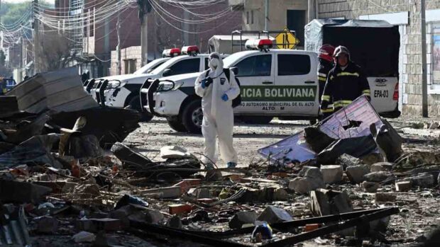 explosión en Viacha
