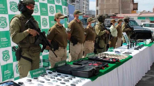 cae banda de auteros en Chile