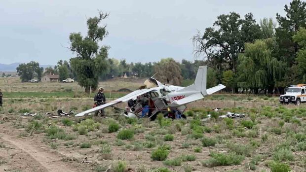 accidente de avioneta en Wisconsin