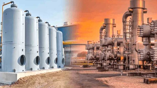 desplome de envíos de gas