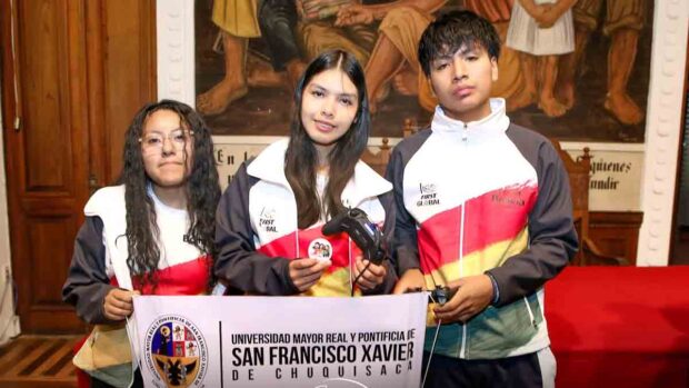 equipo boliviano de robótica rumbo a Corea del Sur
