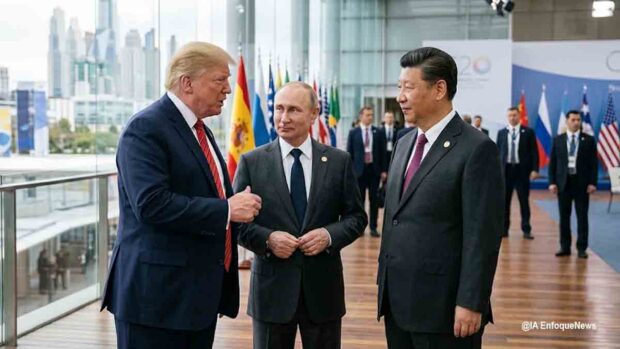 Trump se reunirá con Putín y Xi